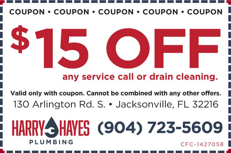 Drain Cleaning Coupon Discount Plumber in Jacksonville FL